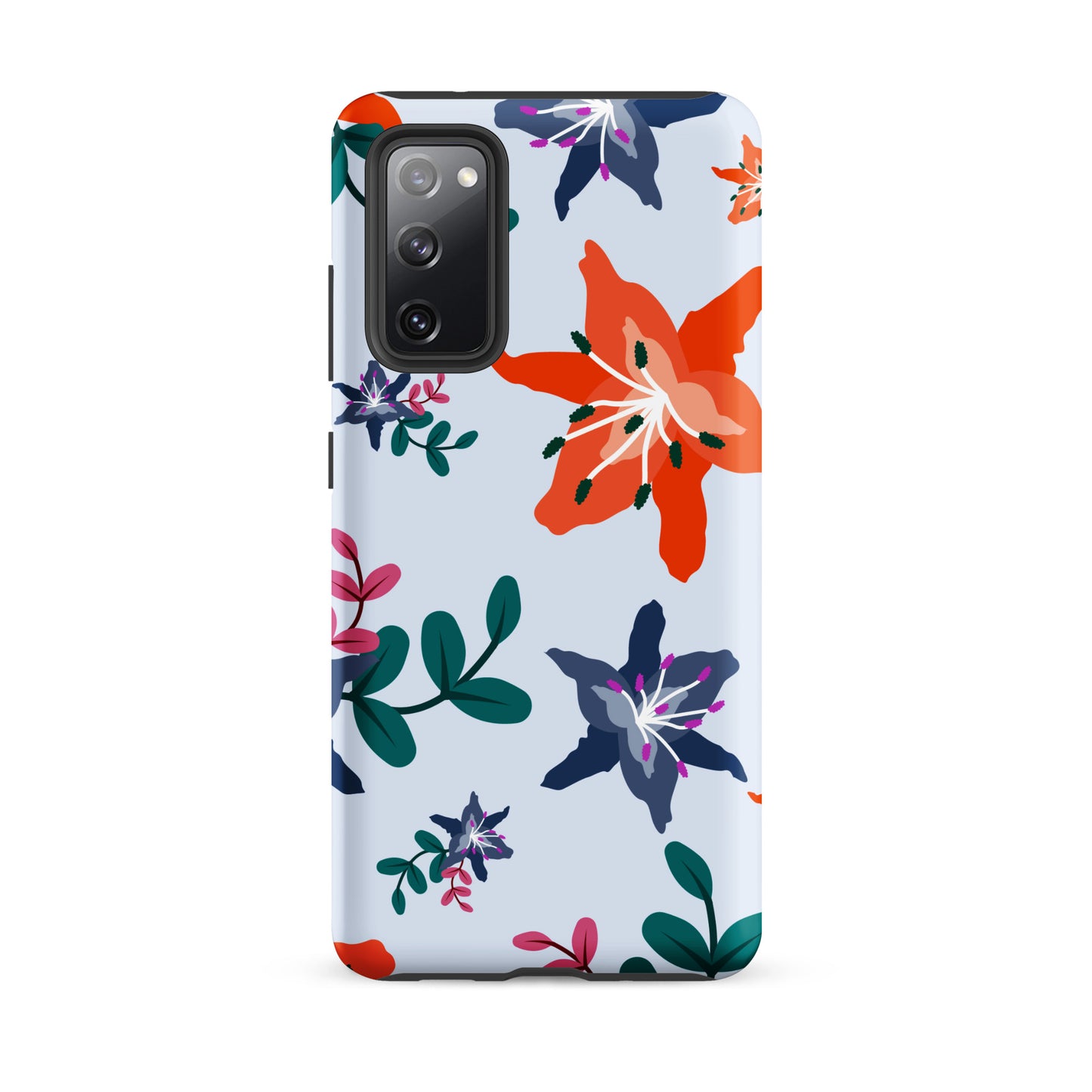 Tough Samsung Phone Case - Lily Blooms