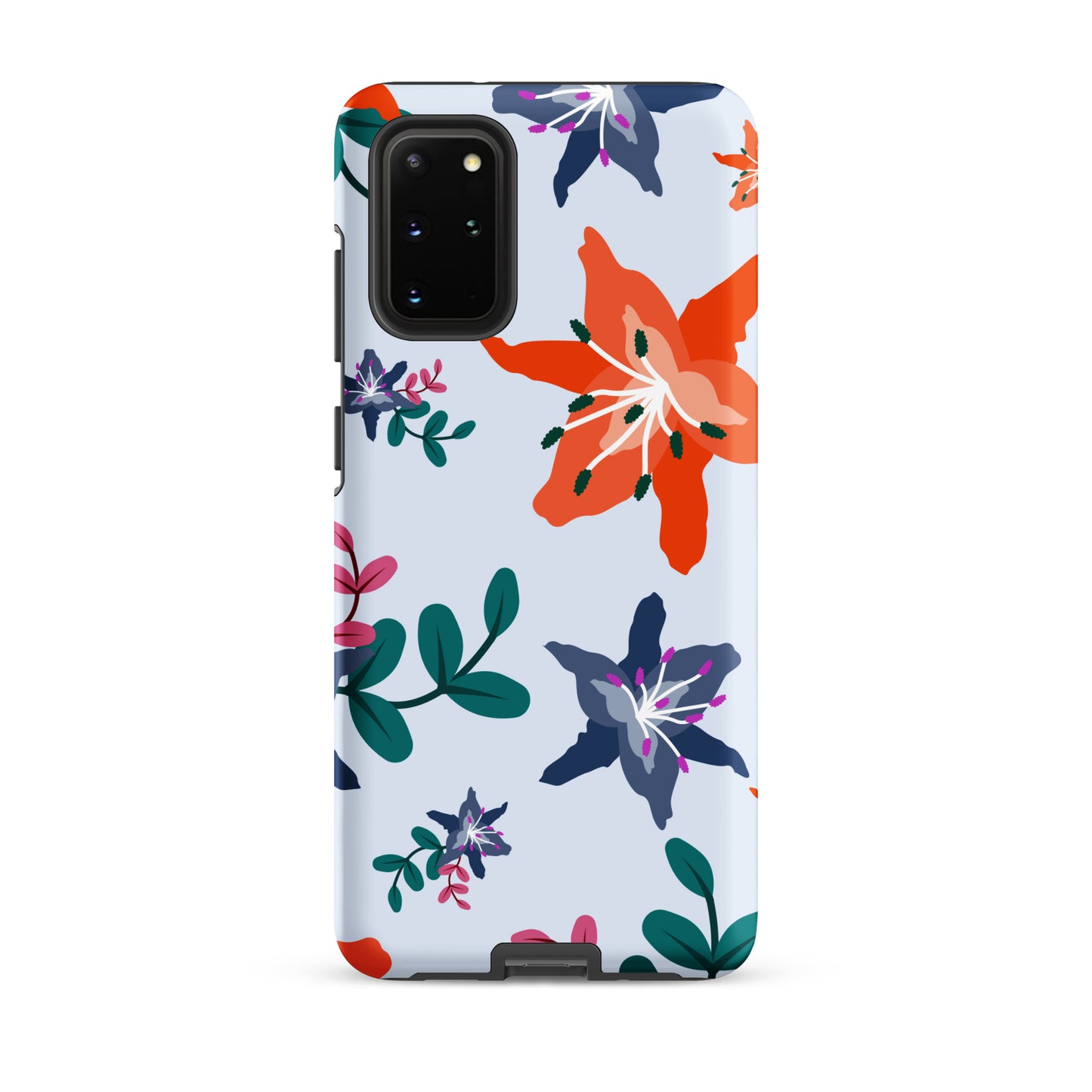 Tough Samsung Phone Case - Lily Blooms