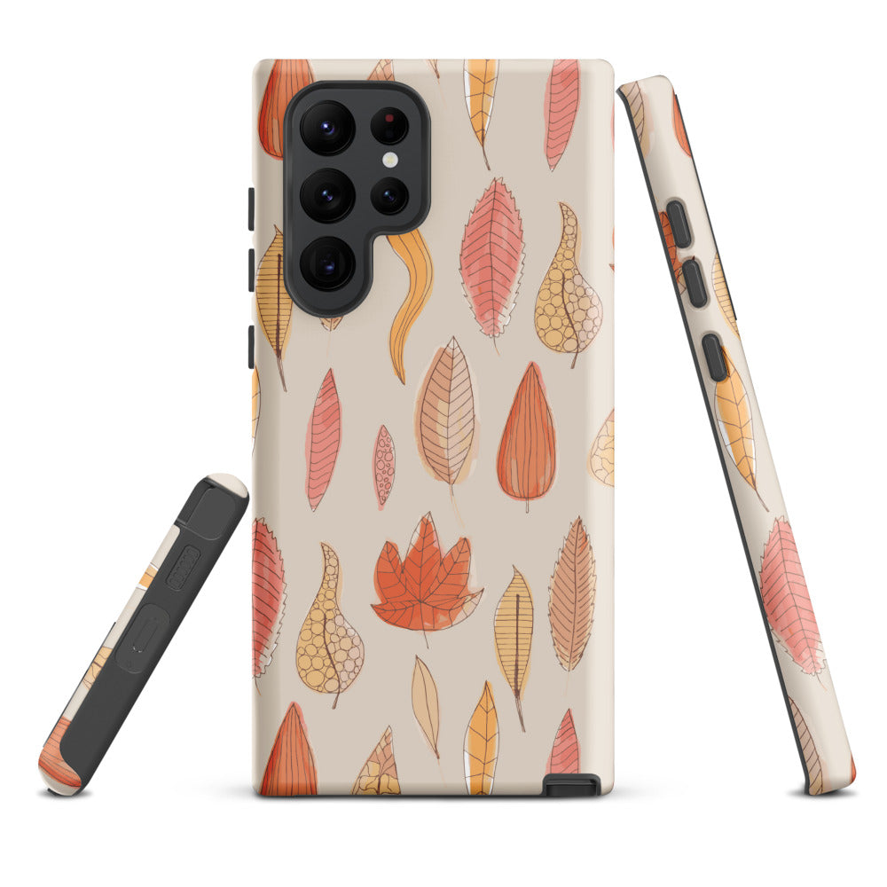 Tough Samsung Phone Case - Rustic Fall