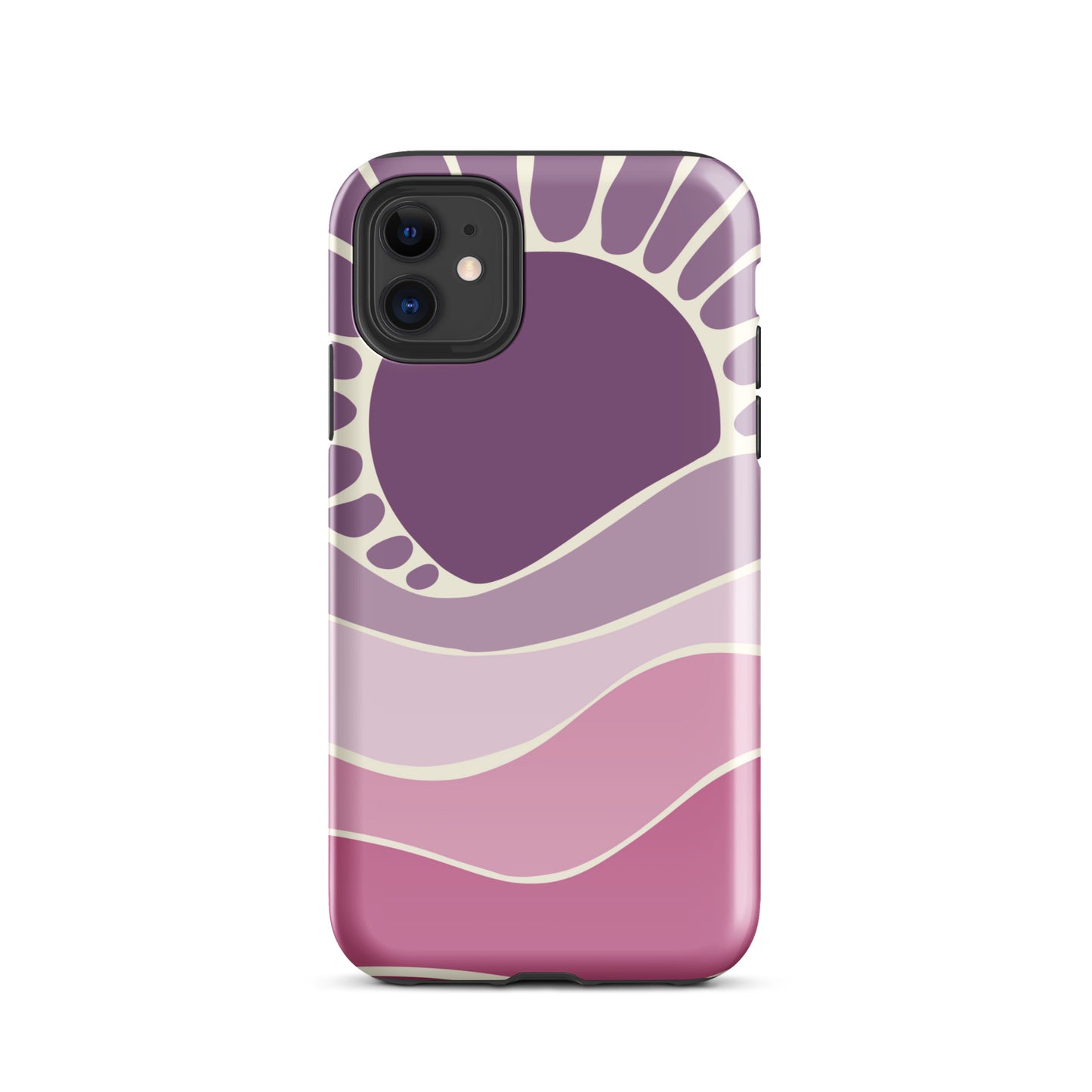 Tough iPhone Case - Violet Horizon