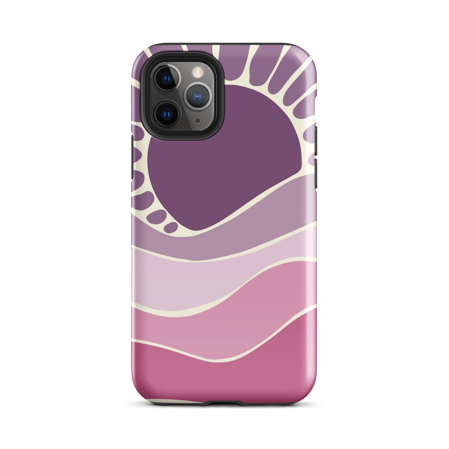 Tough iPhone Case - Violet Horizon