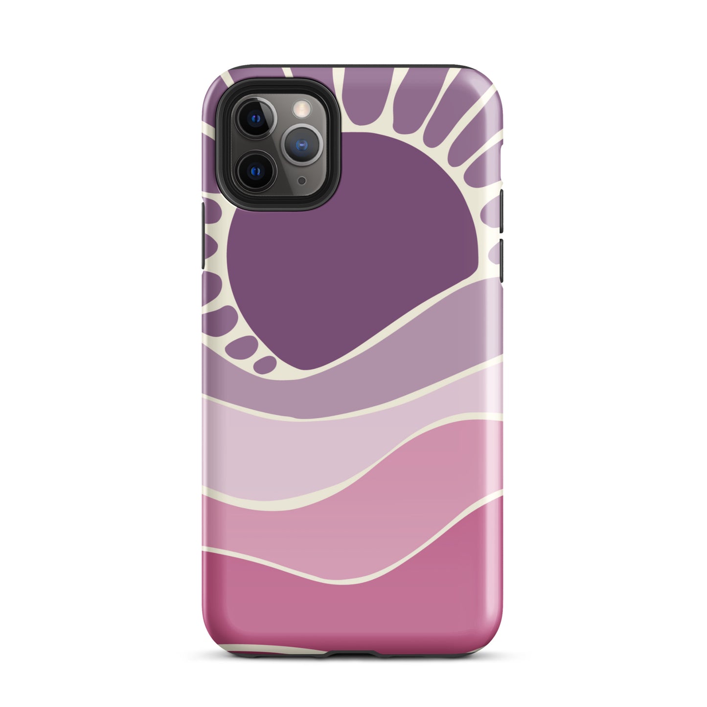 Tough iPhone Case - Violet Horizon