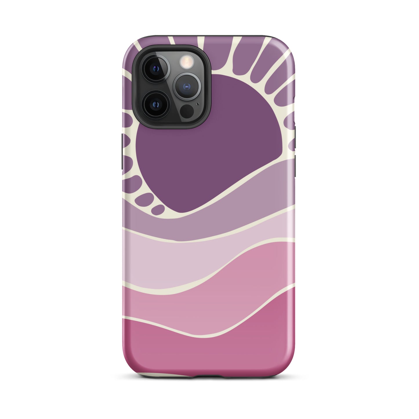 Tough iPhone Case - Violet Horizon