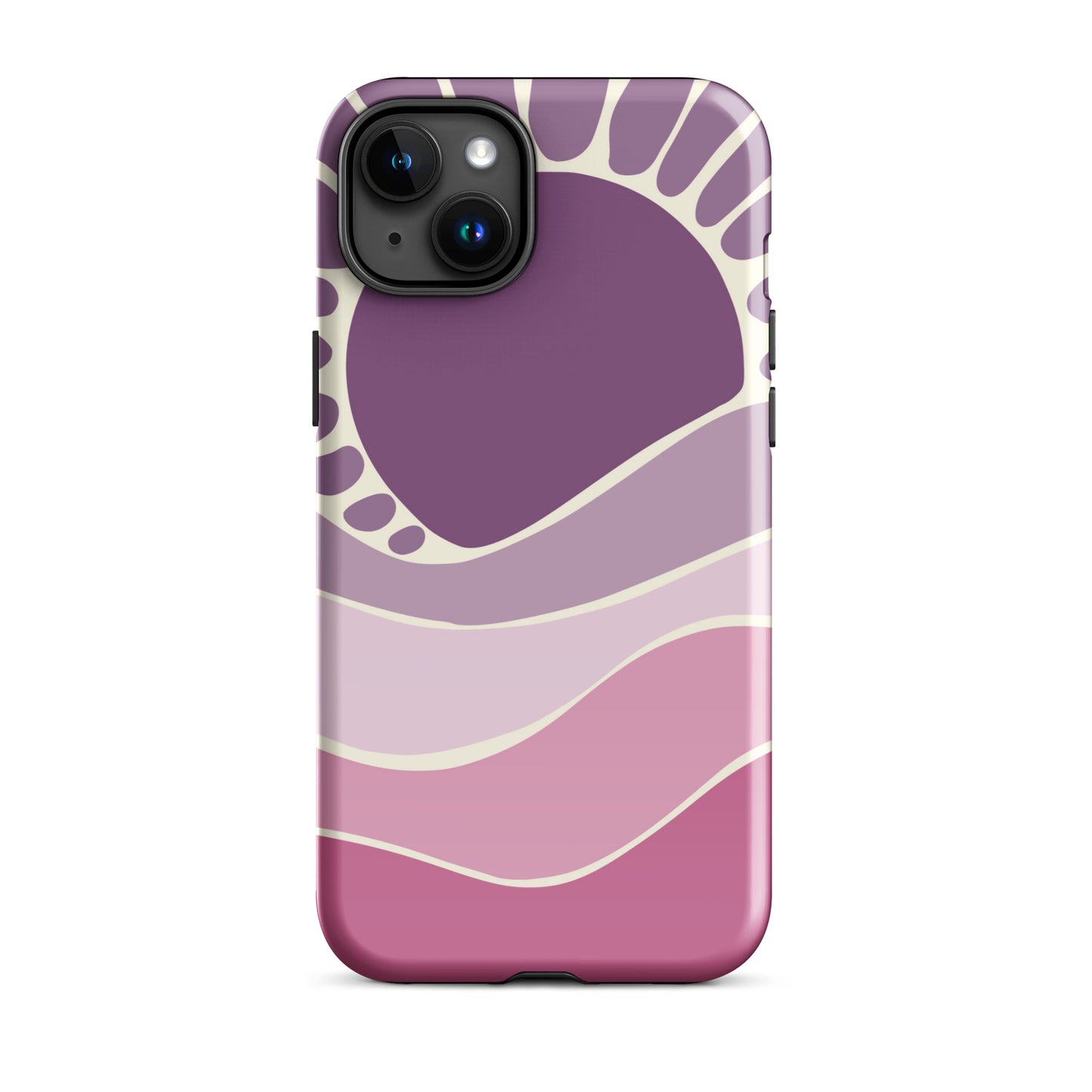 Tough iPhone Case - Violet Horizon