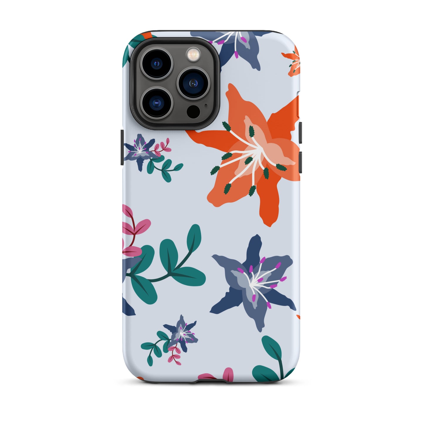 Tough iPhone Case - Lily Blooms