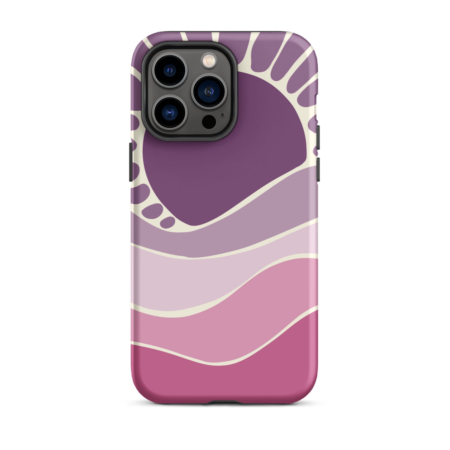 Tough iPhone Case - Violet Horizon