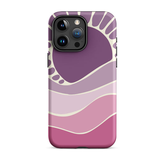 Tough iPhone Case - Violet Horizon