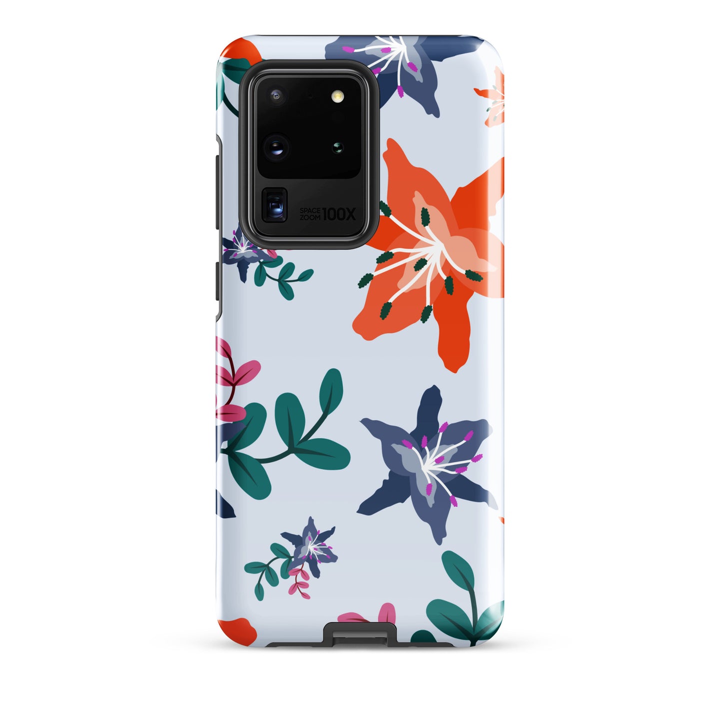 Tough Samsung Phone Case - Lily Blooms