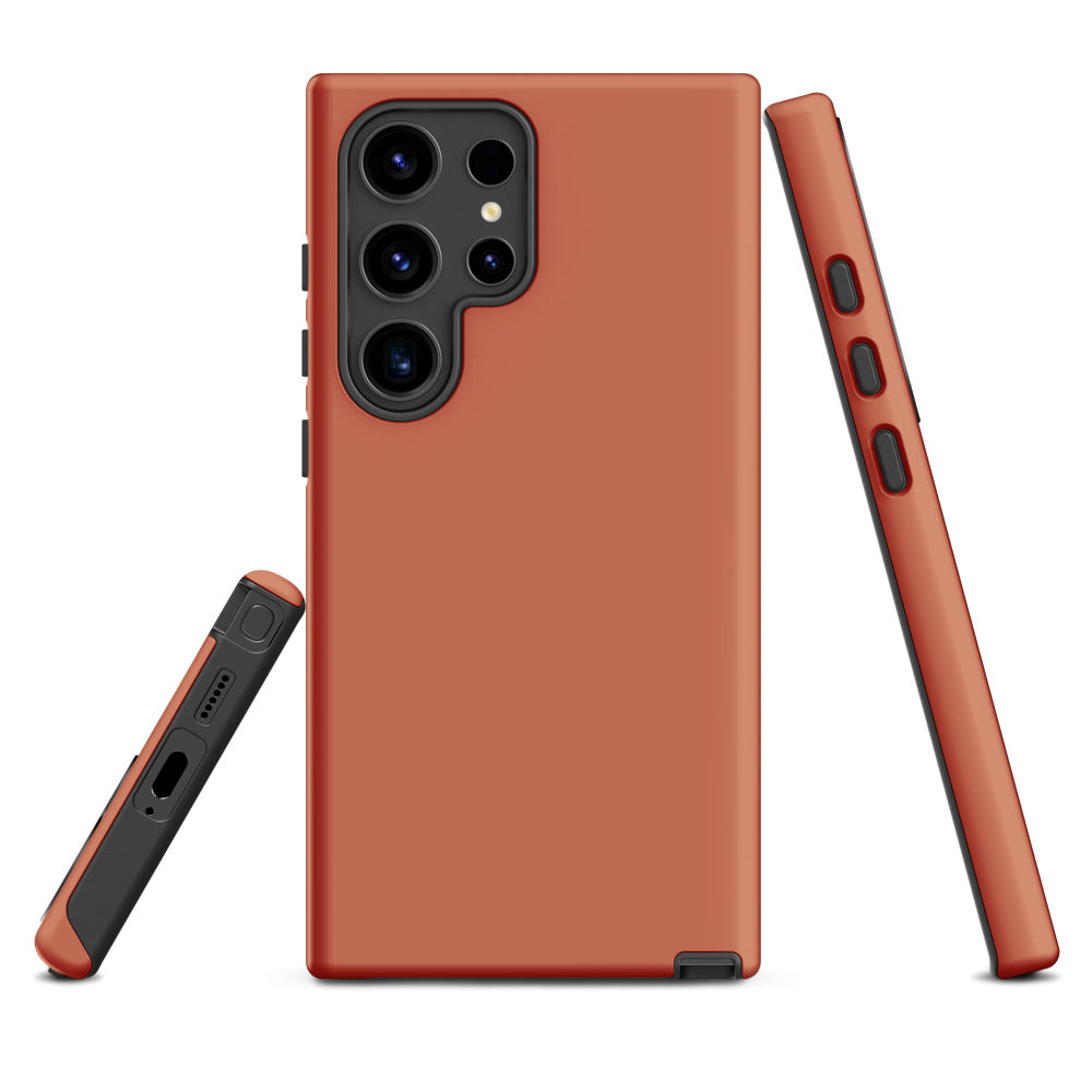 Tough Samsung Phone Case - Amber Clay